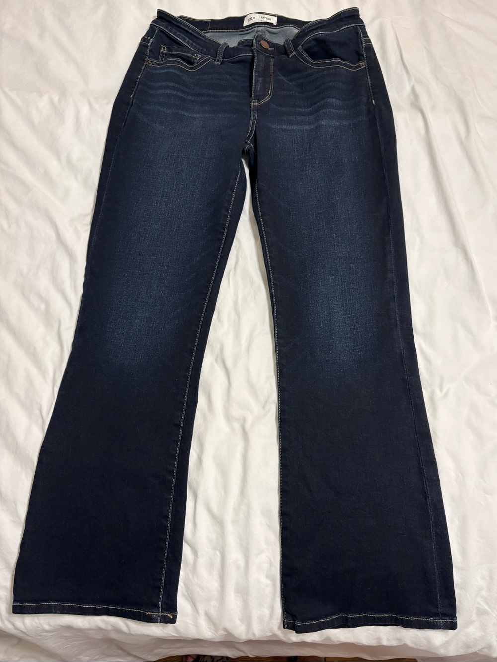 Buckle BKE Dark blue wash boot cut